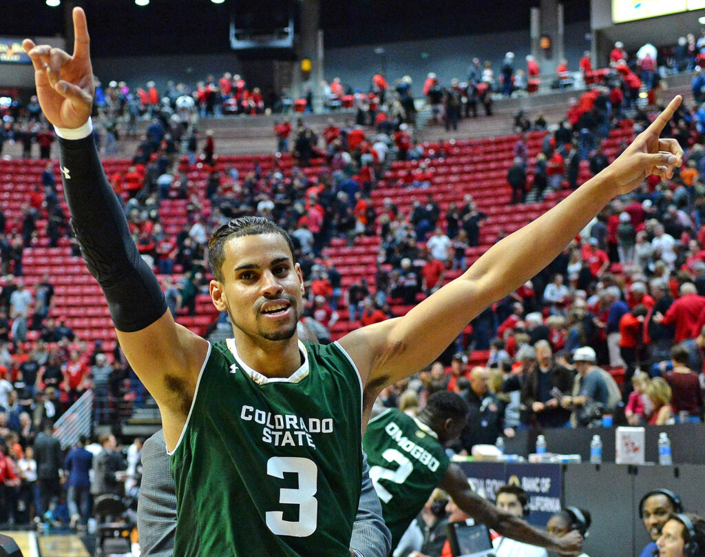 Clavell, Rams outlast Aztecs to earn shot at NCAA tournament bid