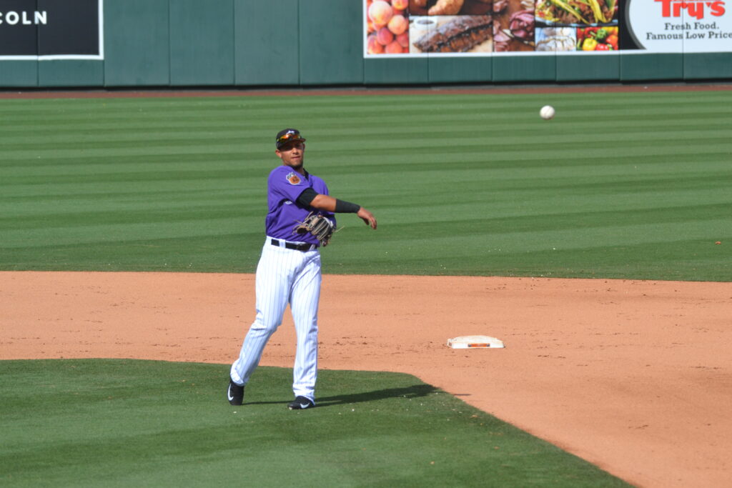 Cristhian Adames making an impact, vying for utility spot
