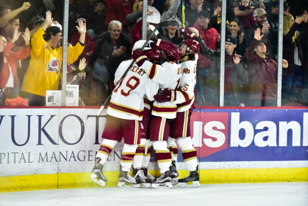 DU cuts Michigan Tech’s power off in 5-2 first round victory