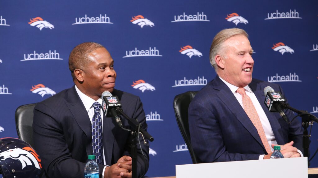 John Elway has been telling you who he was going to draft all offseason