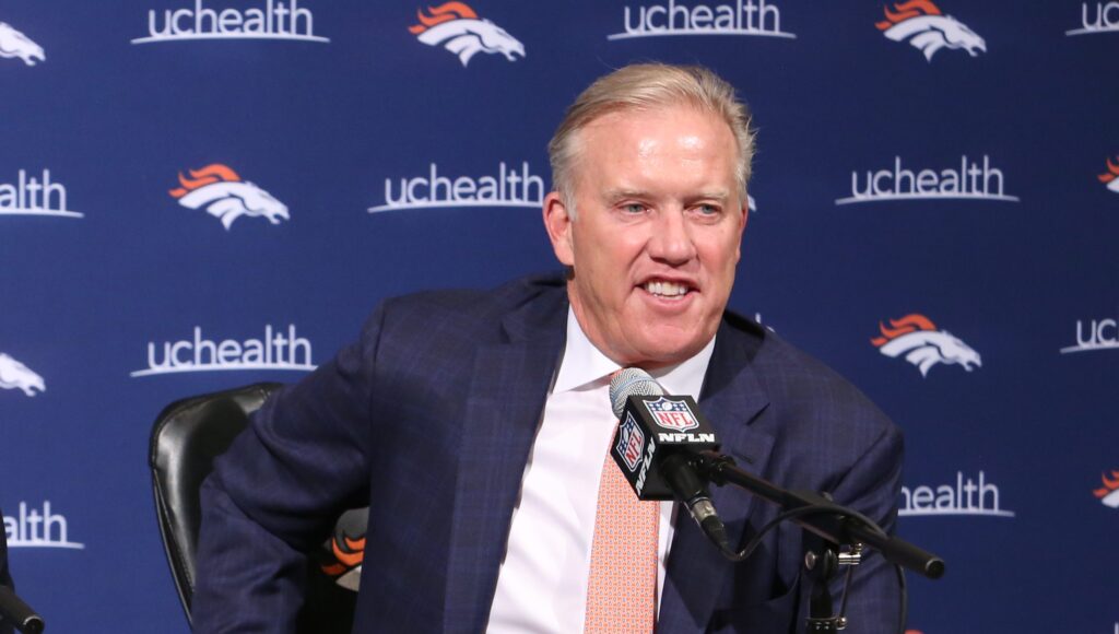 Maybe John Elway just sees things differently