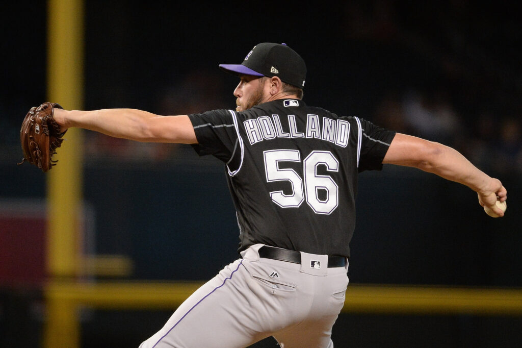 Greg Holland named NL Reliever of the Month