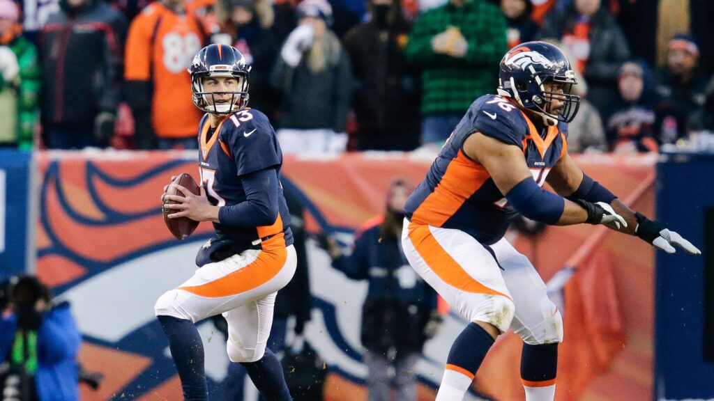 Completely revamped offensive line starting to take shape for Broncos