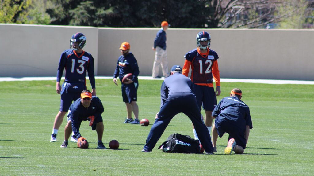 Broncos OTA Observations: The quarterback competition takes the field