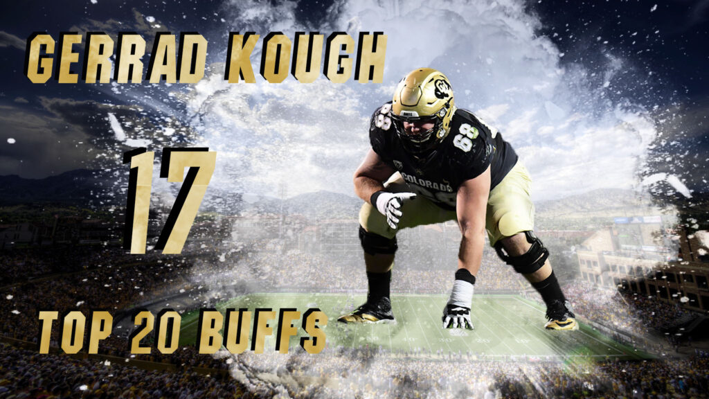 CU Buffs Top 20: No. 17 Gerrad Kough