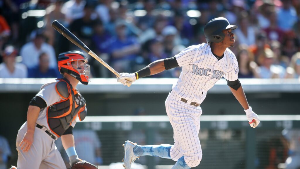 Rookie Raimel Tapia had the most clutch at-bat of the Rockies stunning comeback