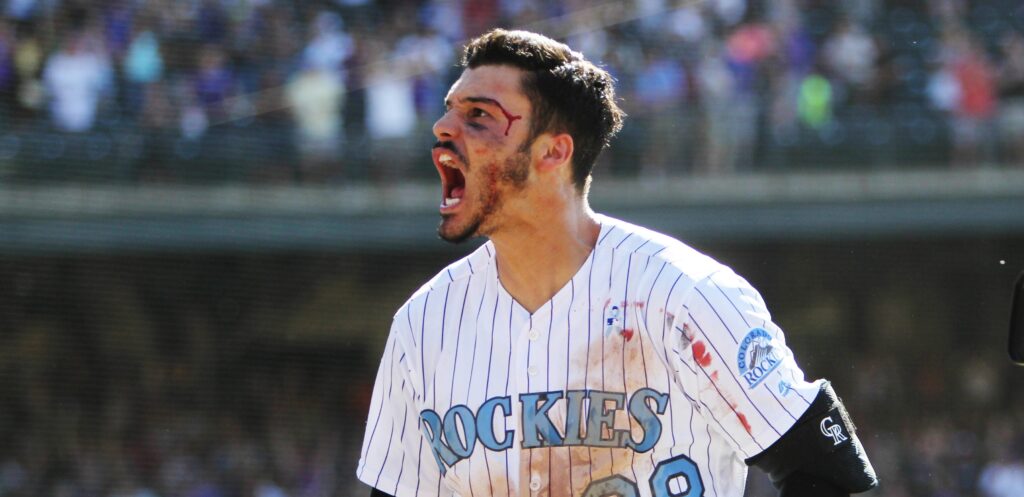 For the rest of your life you will be talking about Nolan Arenado’s 2017