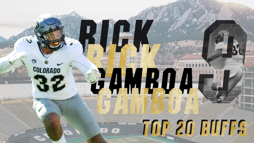 CU Buffs Top 20: No. 9 Rick Gamboa