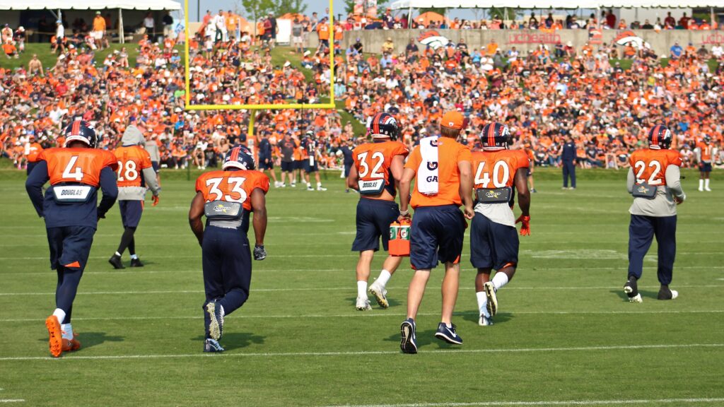 Who’s the fastest Broncos’ running back? Well, it sort of depends on who you ask
