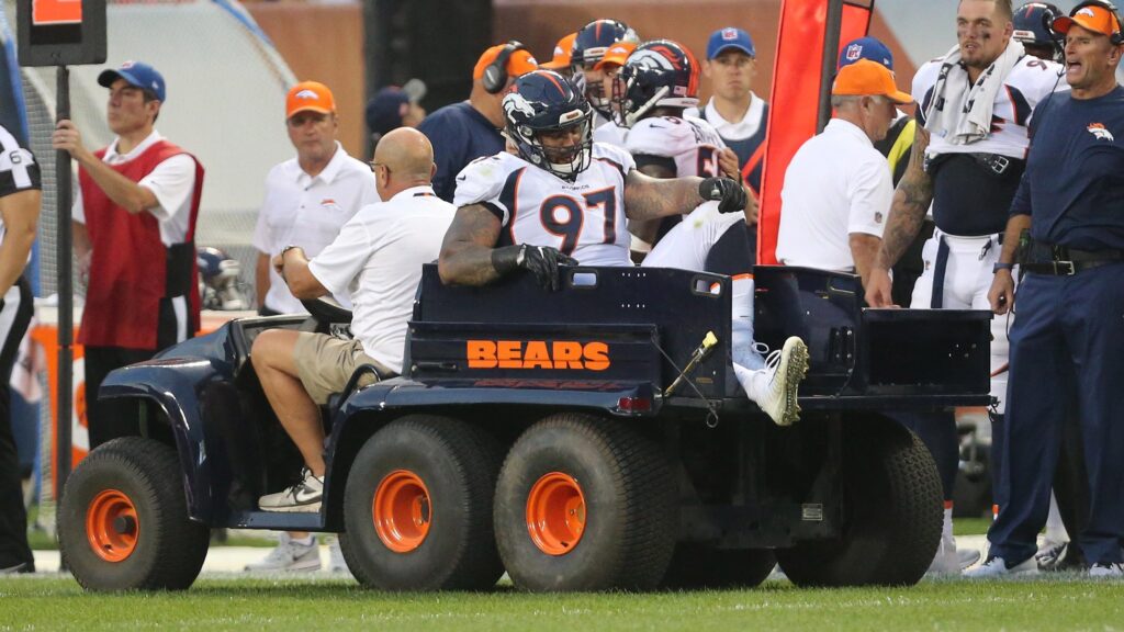 Broncos defensive lineman out for the season