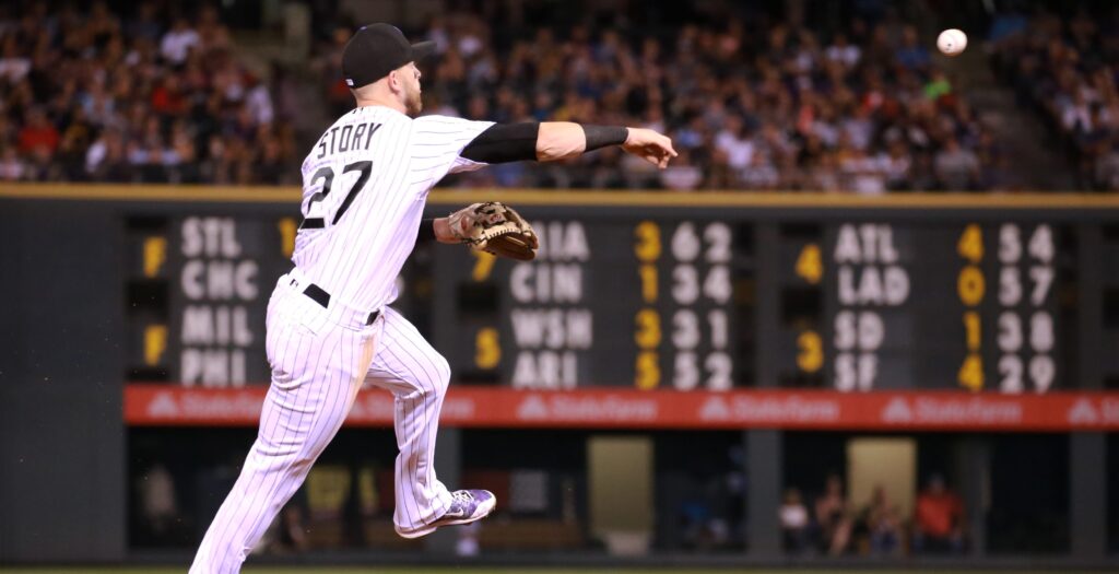Trevor Story’s “lights out” defense has him closer to a Gold Glove than you think