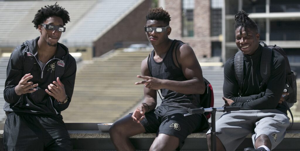 PHOTOS: Buffs practice unobstructed by eclipse