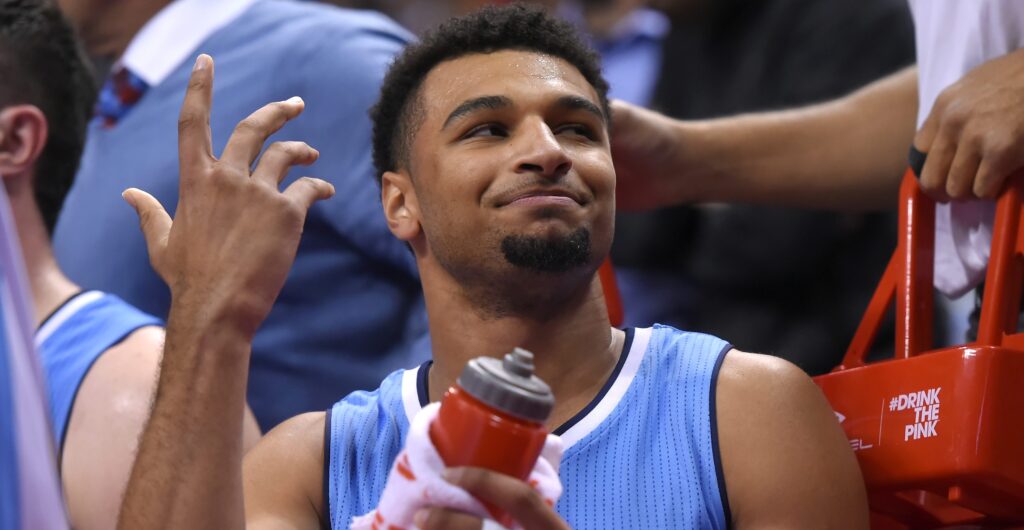 WATCH: Jamal Murray goes off the backboard to himself in Kentucky alumni game