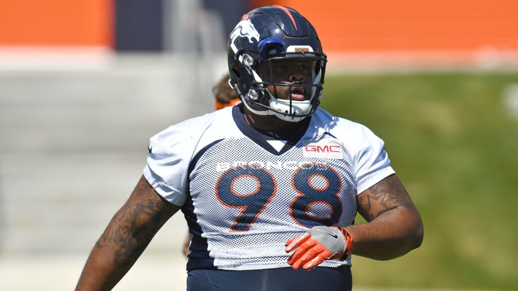 Broncos activate massive nose tackle from practice squad