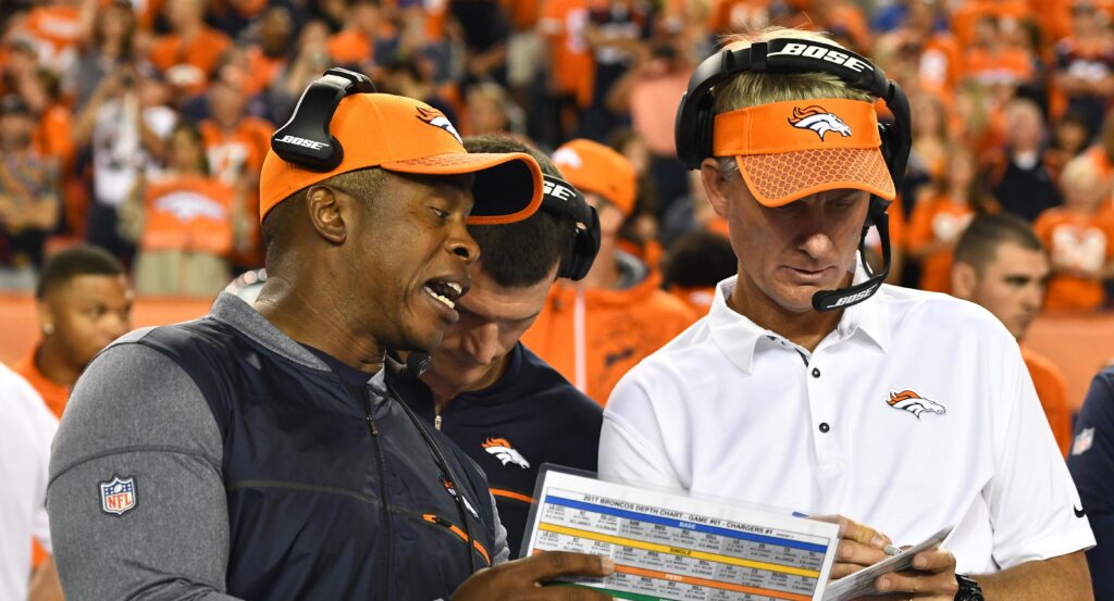 The stars of the Denver Broncos’ season-opening win weren’t between the lines