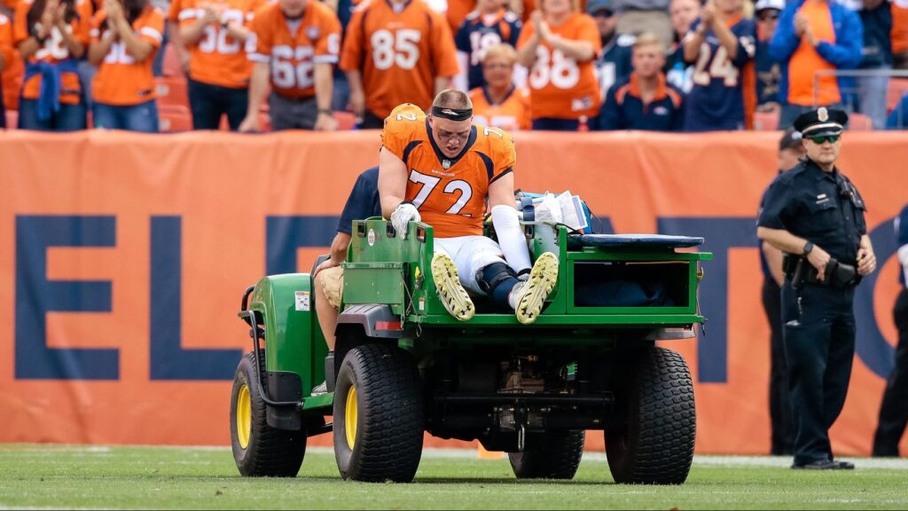 Vance Joseph outwardly mum on left tackle situation, but his actions speak volumes