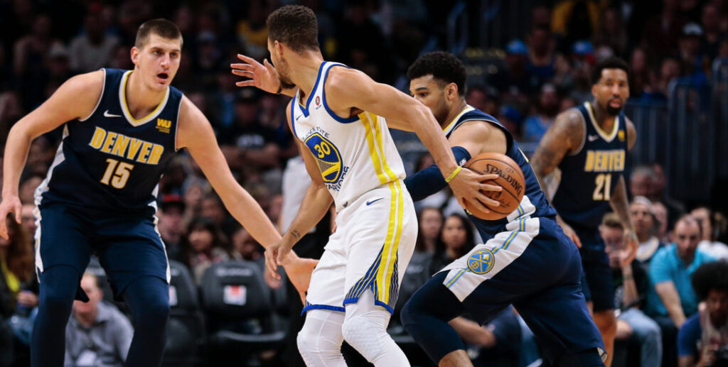 Faried’s second-quarter heroics not enough as Warriors blow out Nuggets
