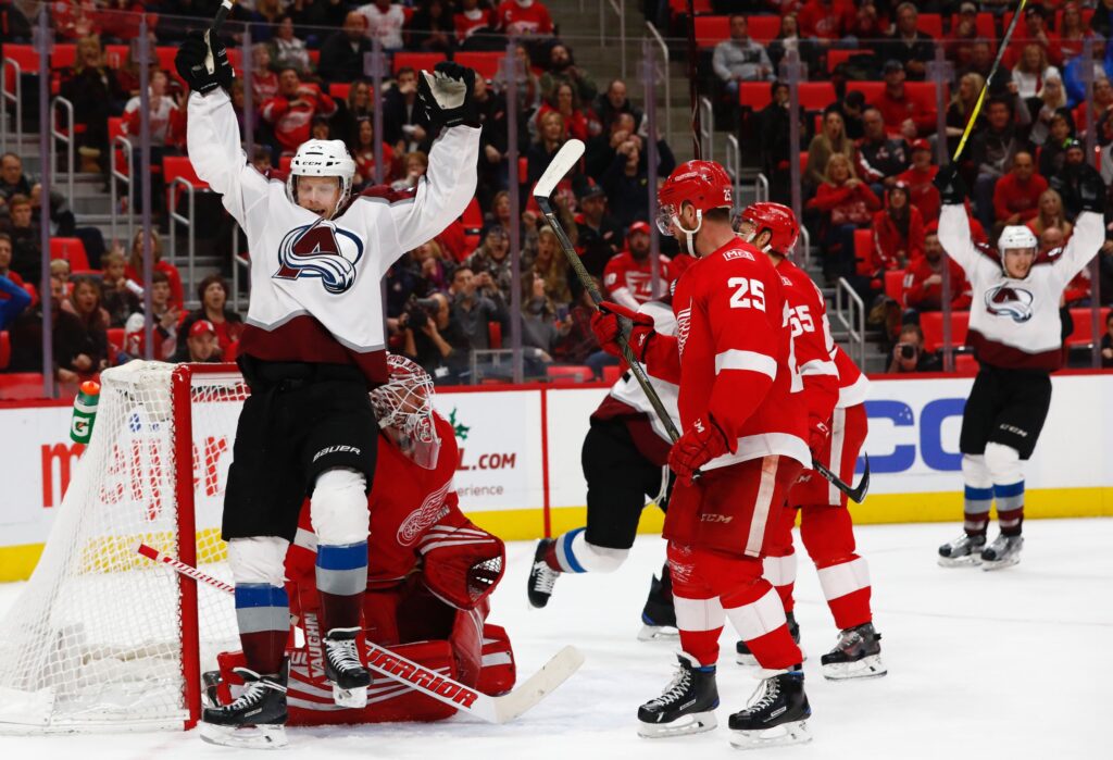 Avs/Red Wings Grades – Big Mack’s Team