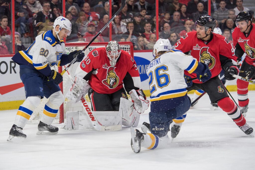 Morning skate notebook: With Varlamov sick, goalie Andrew Hammond recalled