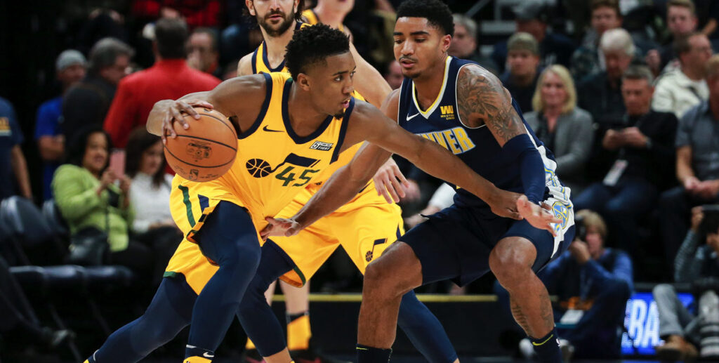 Nuggets can’t kick turnover habit, fall hard in Utah