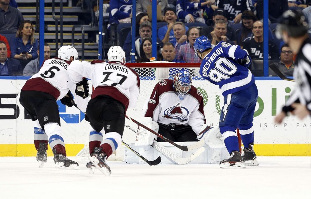NHL-best Tampa Bay too much for Avalanche