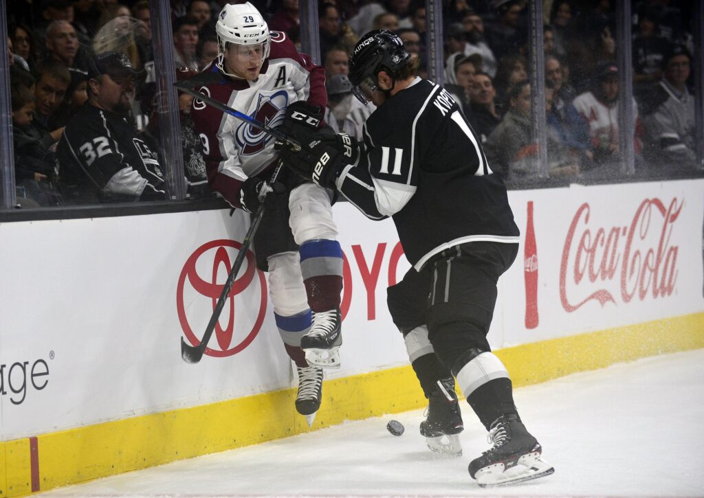 Brown goes gold in Kings’ 2-1 OT win over Avs