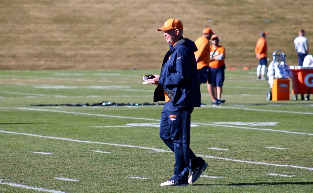 Bill Musgrave may quickly be changing his title with the Broncos