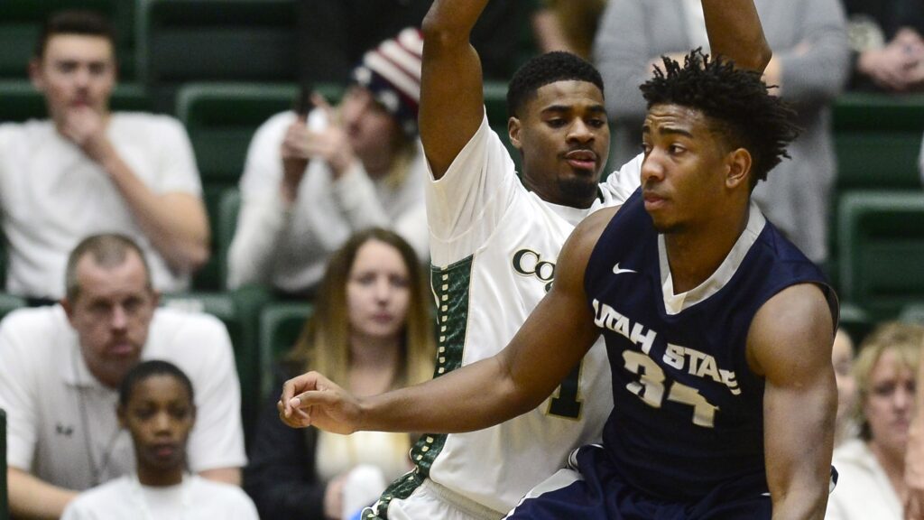 Antwan Scott’s career game not enough as Rams fall to Utah State 96-92