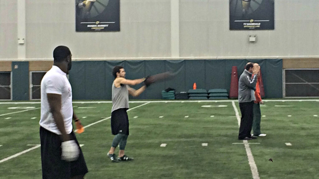 VIDEO: Colorado State Pro Day 2016 drills for every position