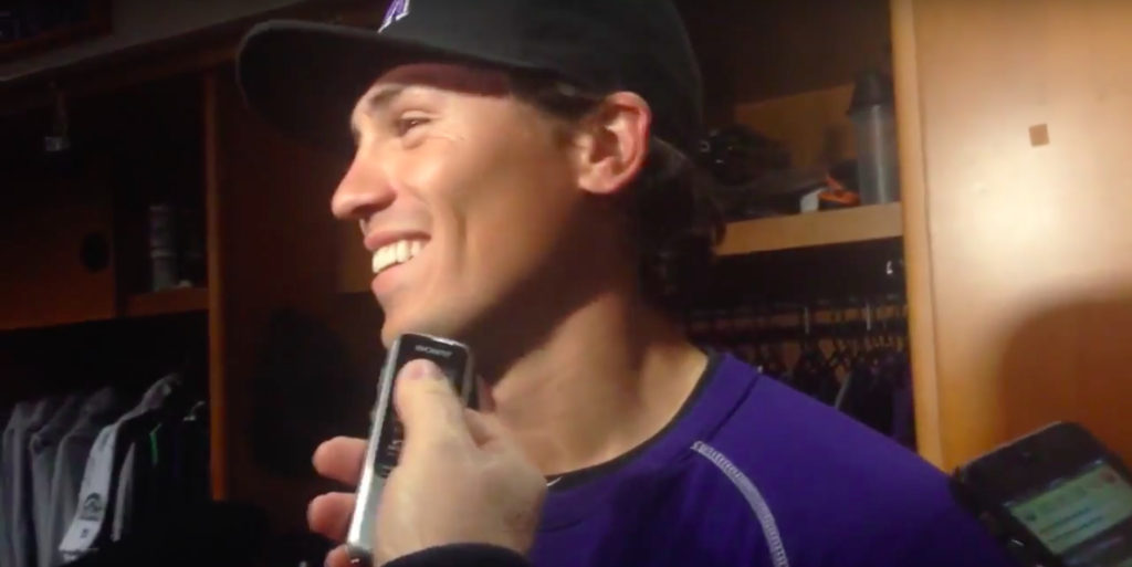 WATCH: Tony Wolters following first MLB start