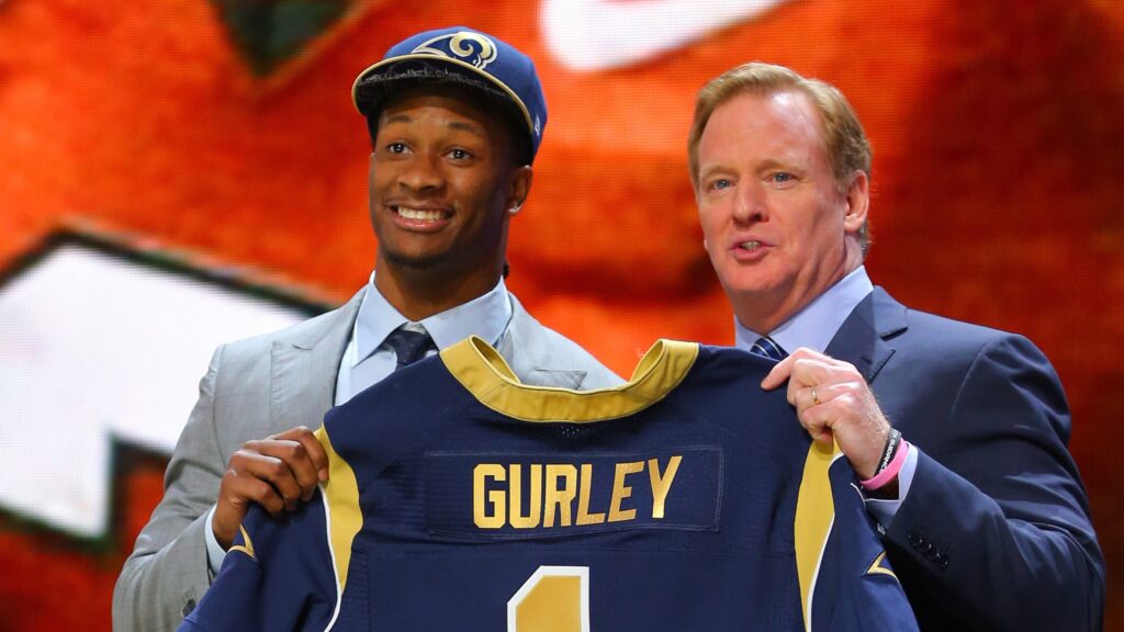 Todd Gurley, Keith Marshall visit Mike Bobo at CSU’s spring game