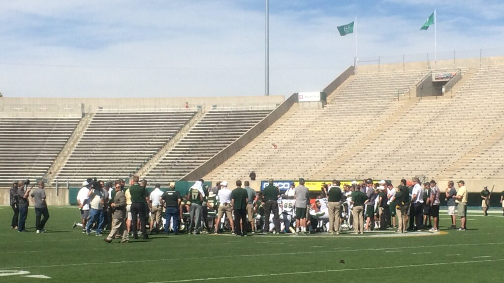 Defense dominates early, offense storms back to win CSU Green and Gold Game