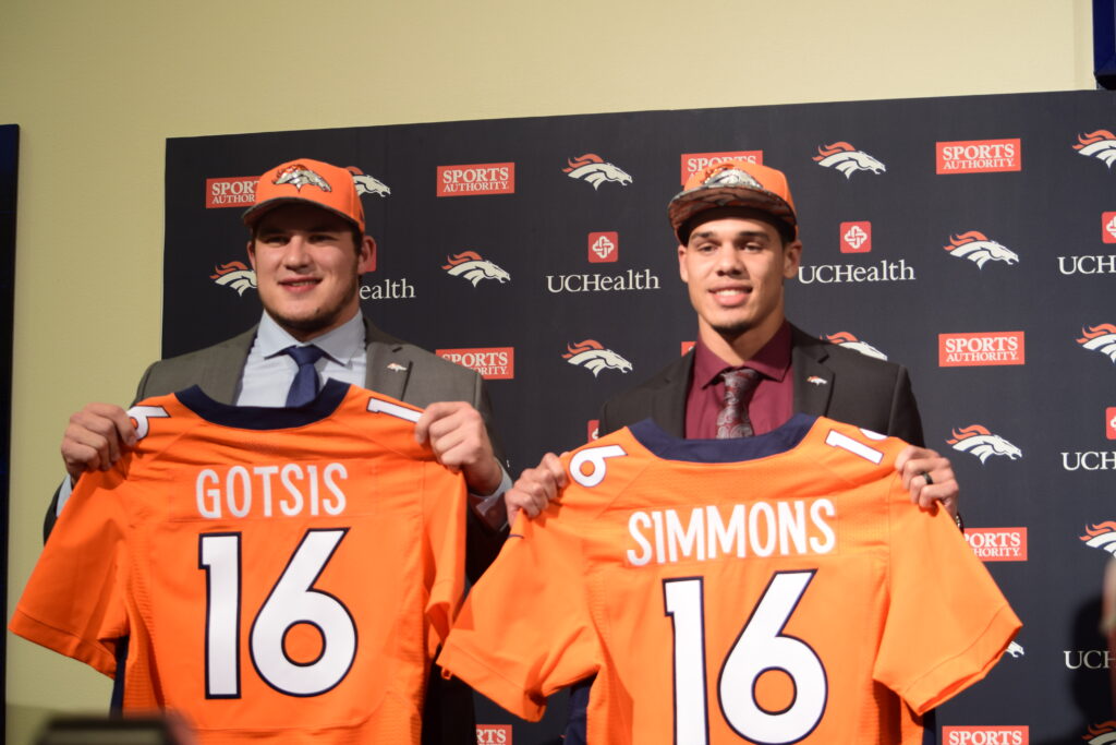 Listen: Broncos introduce Adam Gotsis & Justin Simmons