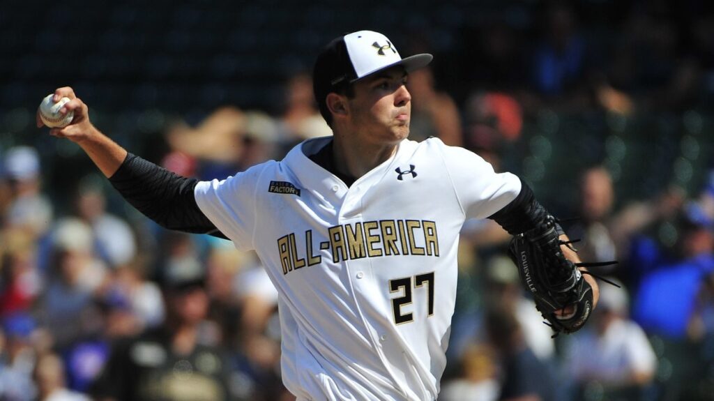 Rockies select RHP Riley Pint with fourth overall pick of MLB Draft