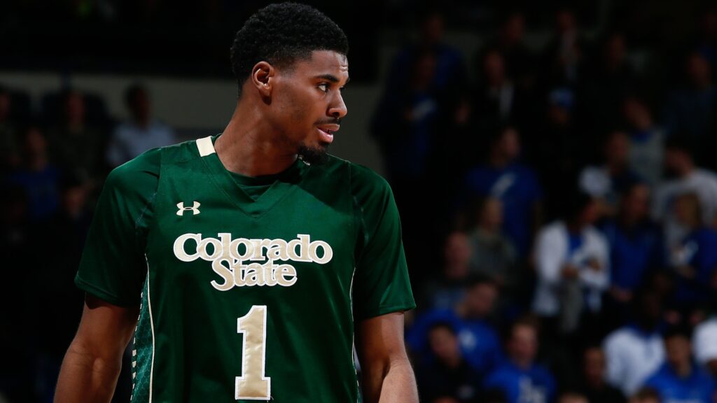 Former Ram Antwan Scott works out for Denver Nuggets today