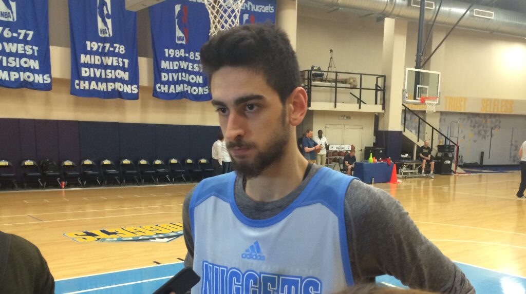Furkan Korkmaz works out for Nuggets; says he wants to play in NBA next year