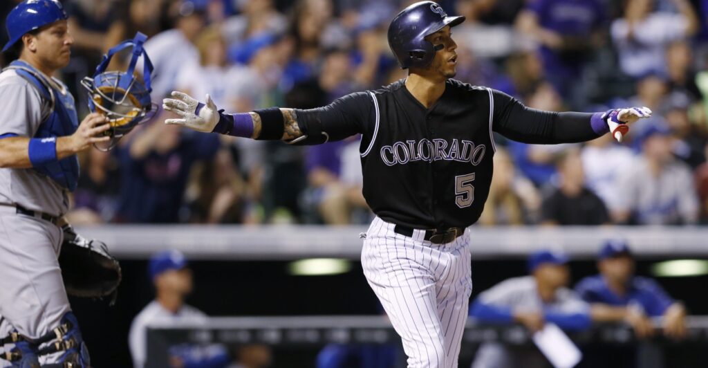 Carlos Gonzalez joins 2016 Home Run Derby
