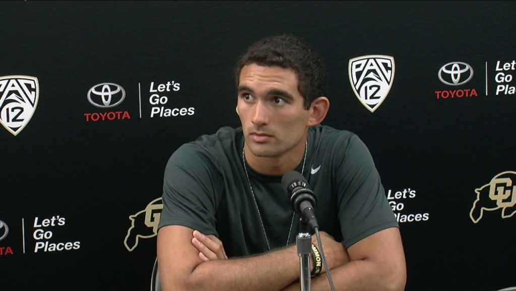 WATCH: CU Buffs players media address 9/6/16