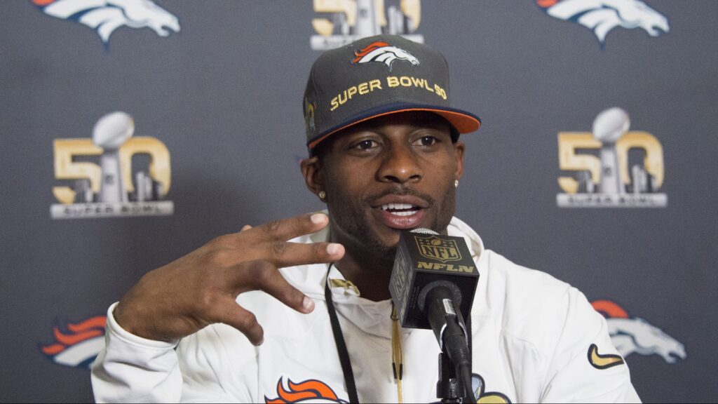 Contract in hand, Sanders thinking multiple championships with Broncos