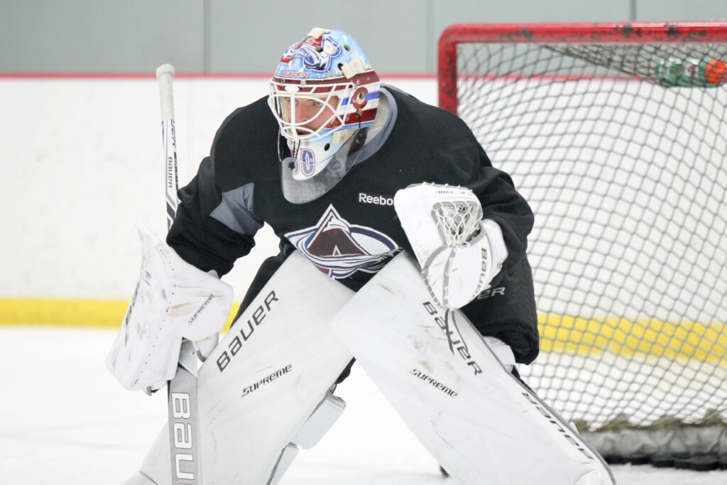 Avs best Sharks in feisty Rookie Showcase opener