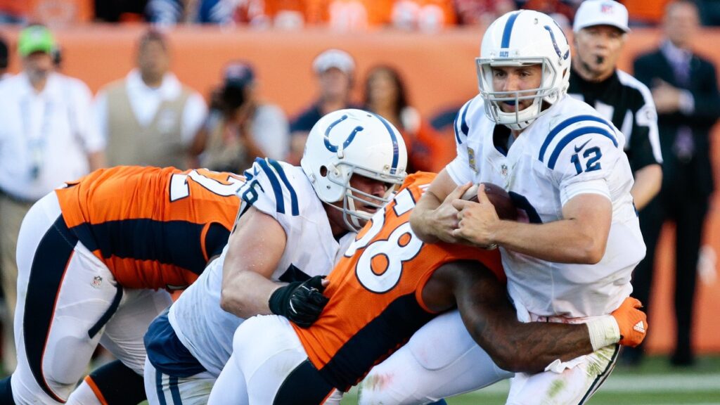 Broncos buck Luck, improve to 2-0