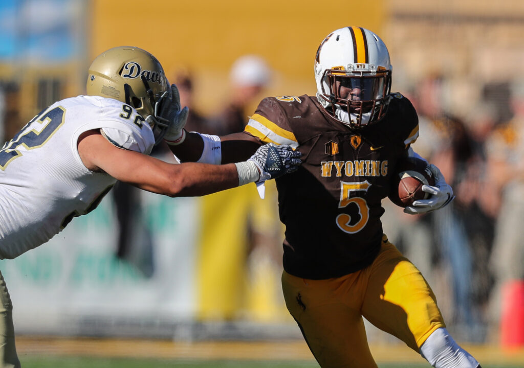 Wyoming running back Hill presents mountain of challenge