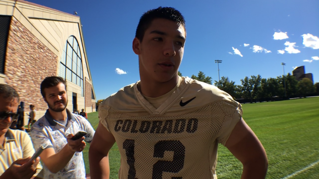 WATCH: Steven Montez reacts to Sefo Liufau’s improved health