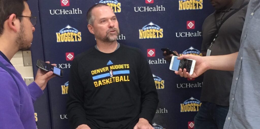 “There’s definitely some Balkan buddy ball going on”: Malone thrilled with Nuggets’ twin towers look