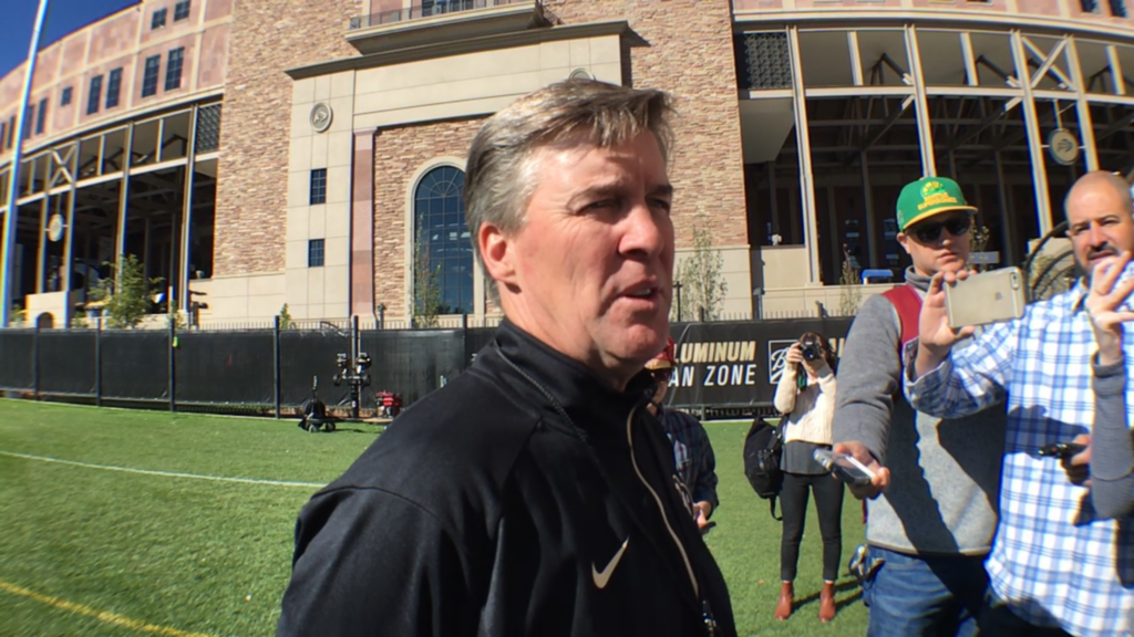 WATCH: Mike MacIntyre discusses police situation at Champions Center