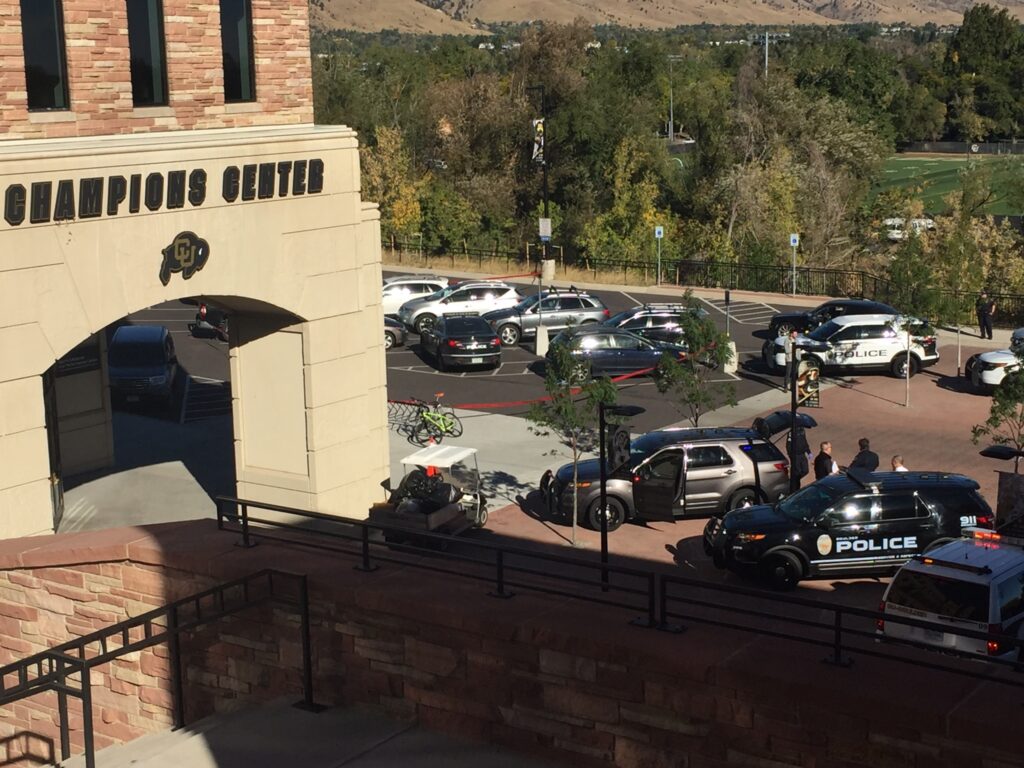 Fortunately forgettable day shakes CU-Boulder campus