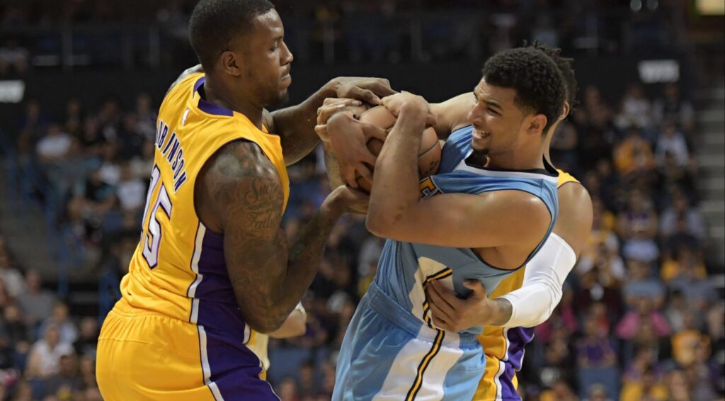 Lakers’ backcourt lifts Los Angeles to preseason win over Jusuf Nurkic, Nuggets