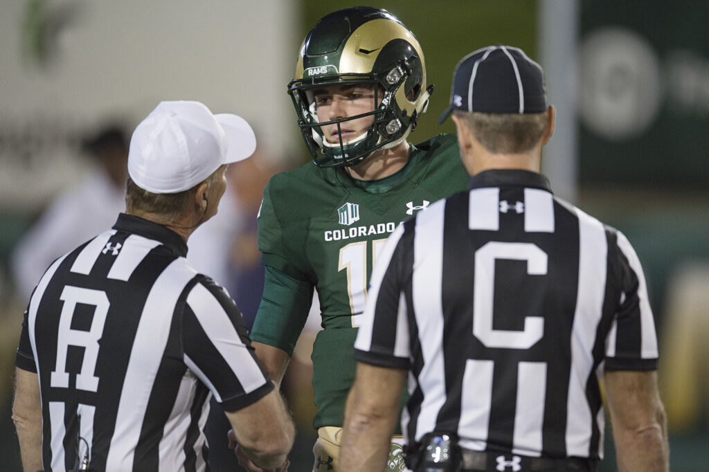 Colorado State quarterback Collin Hill out for season with torn ACL