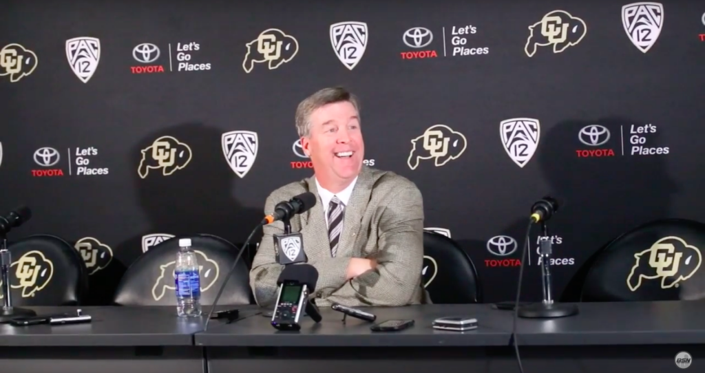 Mike MacIntyre post game following CU’s 40-16 win over ASU