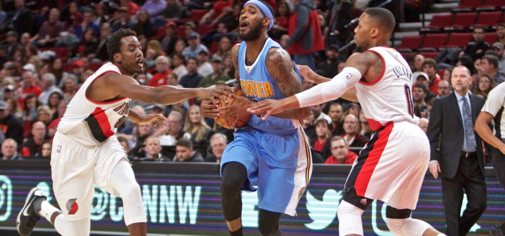 Nuggets host Trailblazers as Dikembe Mutombo’s jersey ascends to Pepsi Center’s rafters